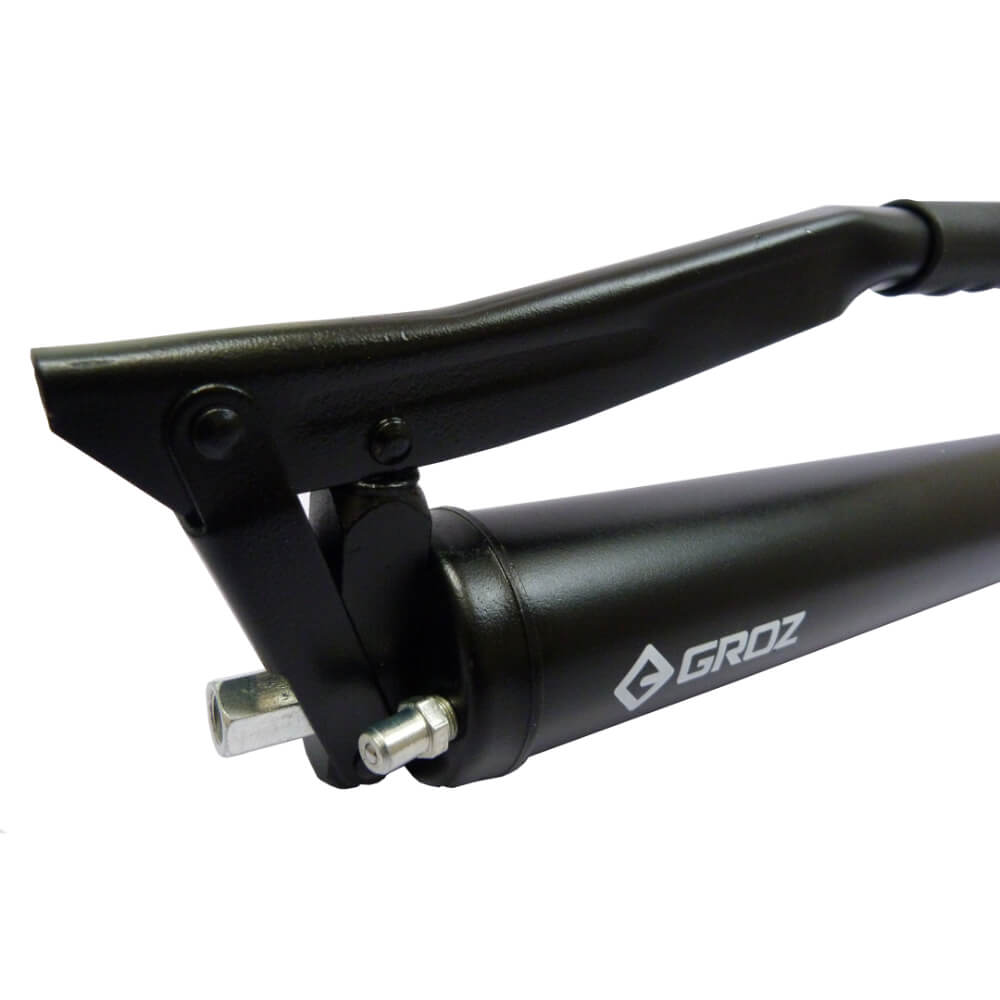 Engrasadora manual pico rigido 2 libras color negro G11R/B Groz