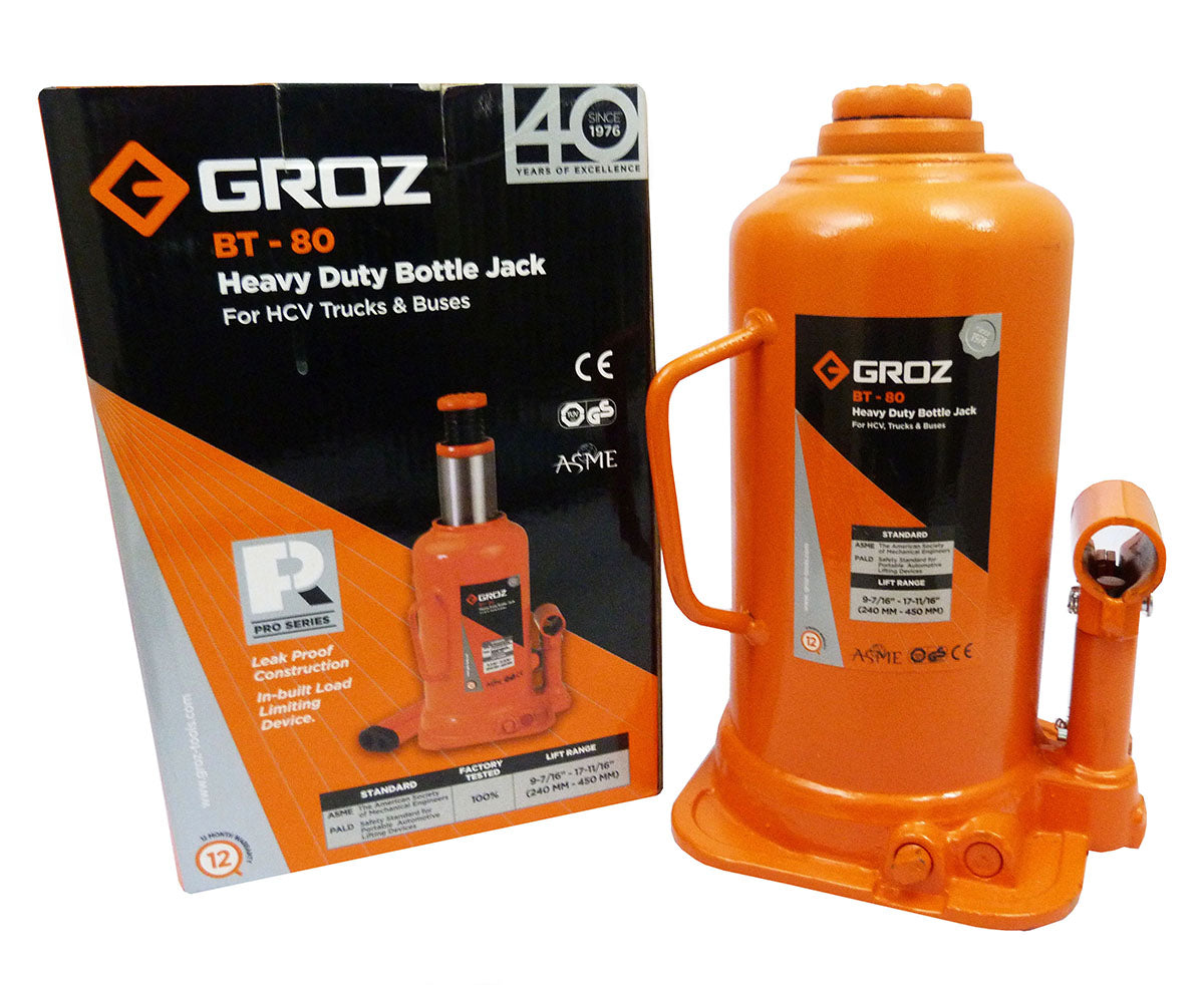 Gato hidraulico de botella Groz