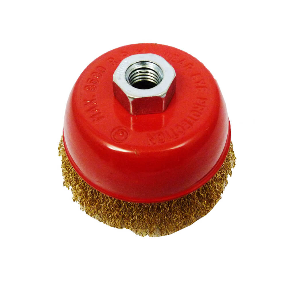 Grata copa lisa acero laton  MG Demax