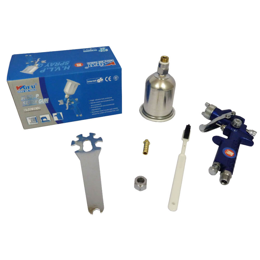Aerógrafo profesional vaso superior metálico H-2000G1 MG Wufu