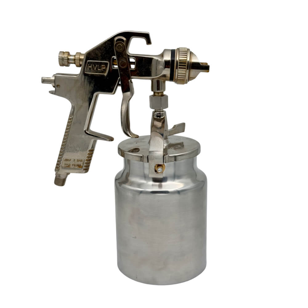 Pistola de alta profesional vaso metálico 1000cc Tipo Aerógrafo H827S-AB MG Wufu