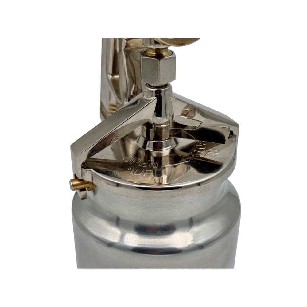 Pistola de alta profesional vaso metálico 1000cc Tipo Aerógrafo H827S-AB MG Wufu