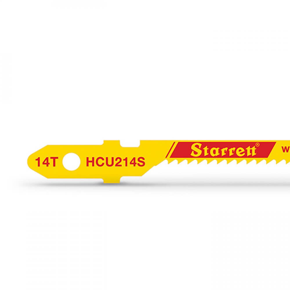 Hojas sierra caladora para madera 2x14d alto carbono 2 piezas HCU214s-2 Starrett