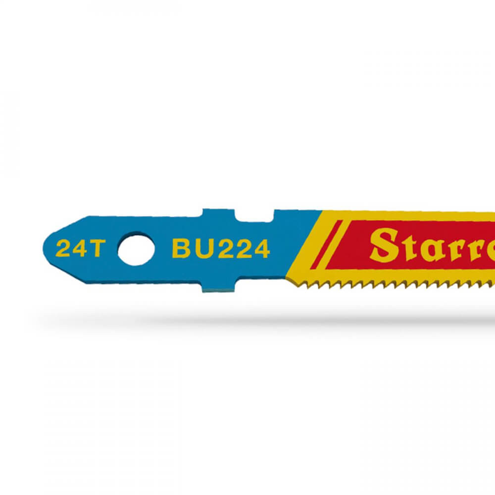 Hojas sierra caladora para metal 2x24 dientes bimetal 2 piezas BU224-2 Starrett