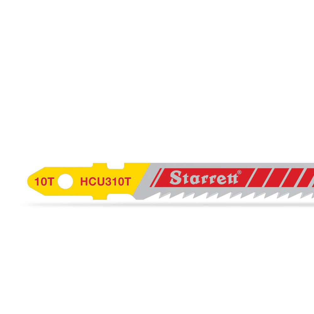 Hojas sierra caladora para madera 3x10 dientes alto carbono 2 piezas HCU310T-2 Starrett