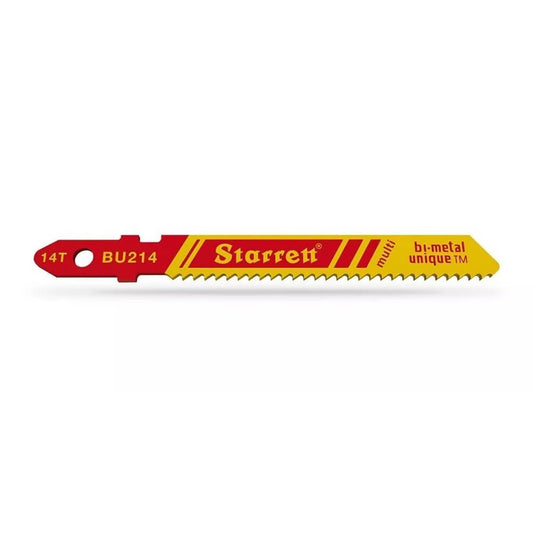 Hojas sierra caladora multiusos bimetal 2x14 dientes (metal, madera, pvc, aluminio) BU-214-2 Starrett