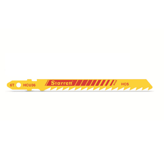 Hojas sierra caladora para madera 3x6 dientes alto carbono 2 piezas HCU36-2 Starrett