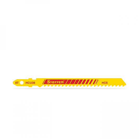 Hojas sierra caladora para madera 3x8 dientes alto carbono 2 piezas HCU38-2 Starrett