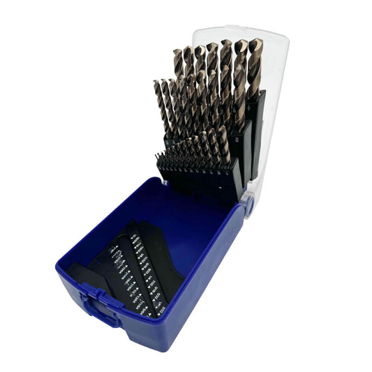 Juego de brocas Hss cobalto 29 piezas 1/16 a 1/2 DIN338 Tivoly
