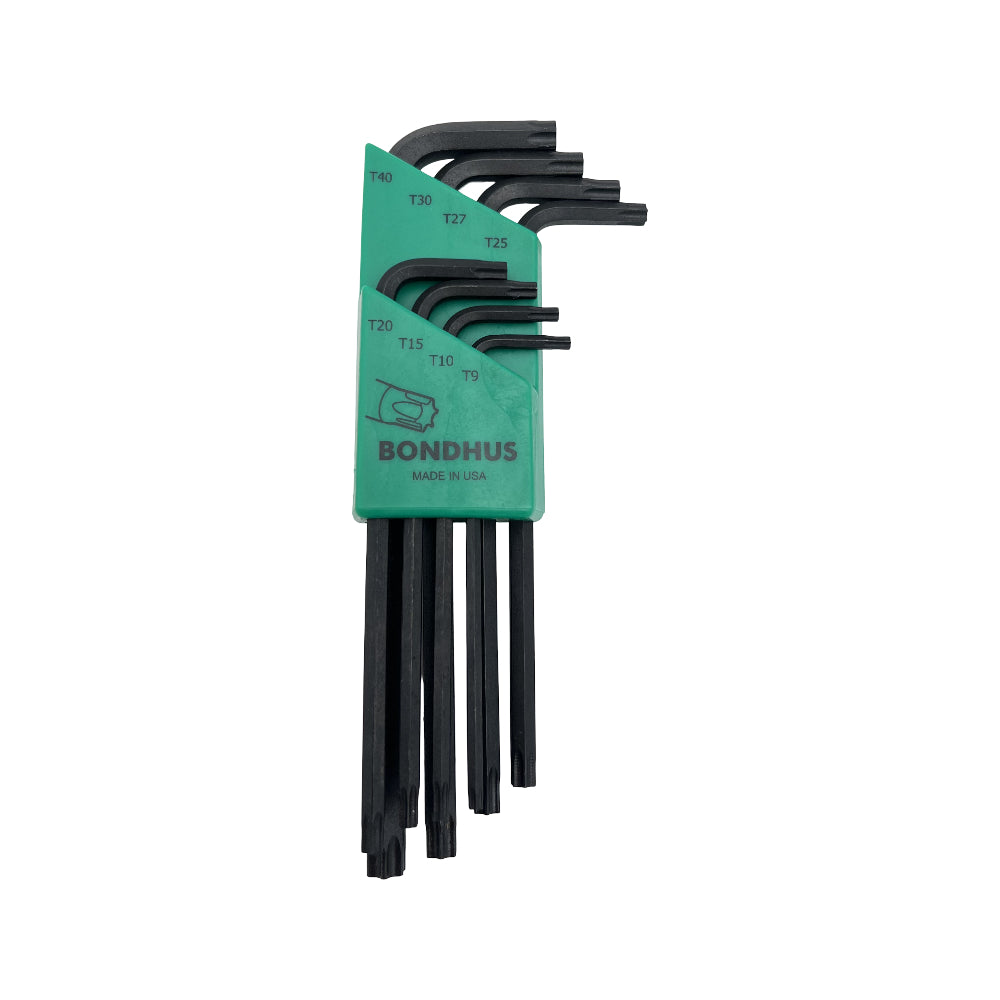 Juego de llaves Torx 8 piezas T9 - T40 32434 Bondhus