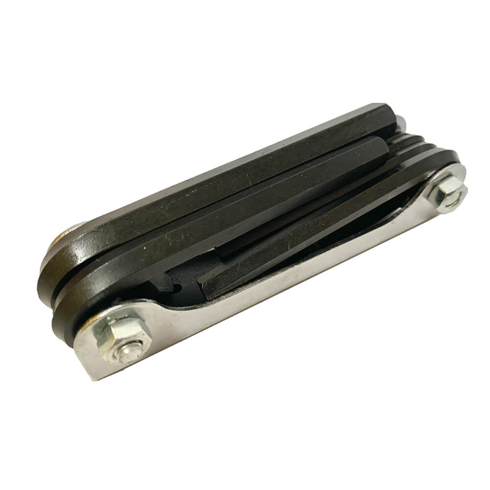 Juego de llaves bristol 7 piezas 2.5mm a 10mm tipo navaja 31042 MG Demax