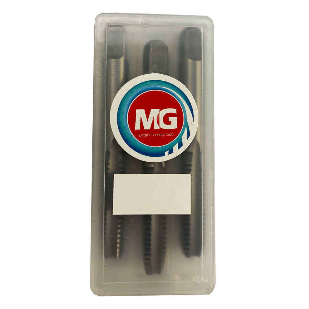 Juego de machuelos 3 piezas acero carbon NF MG Demax