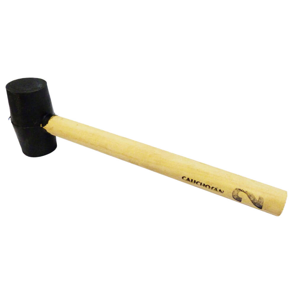 Mazo de caucho mango en madera Caucholand