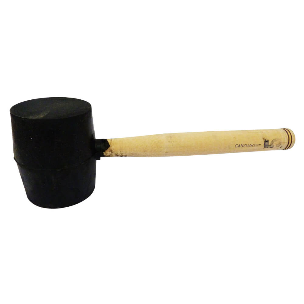 Mazo de caucho mango en madera Caucholand