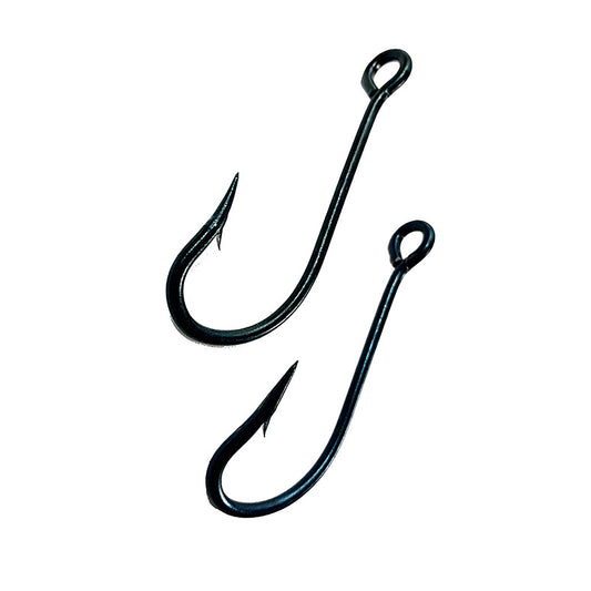 Anzuelo liso ojo grande black tipo maruto (unidad de empaque x 100 unidades) 2320 Gold ocean