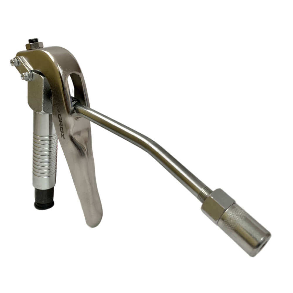 Pistola para engrasadora neumatica alta presion 10.000psi  rosca 1/4NPT APG/1-4F/N  Groz