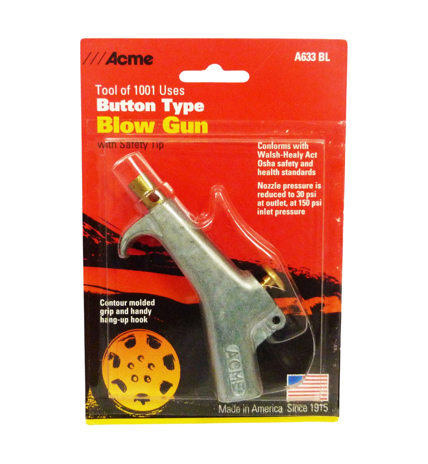 Pistola sopladora de boton A633BL Coilhose