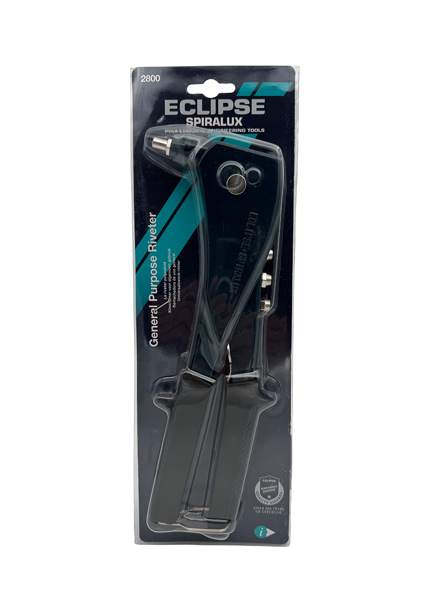 Remachadora pop profesional remaches de 3/32 - 1/8 - 5/32 Ref. 2800 Eclipse - Spiralux