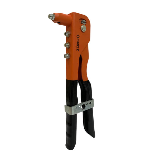Remachadora pop para remache de aluminio (3/32, 1/8, 5/32, 3/16) y acero inoxidable (1/8, 5/32) RT/FH-10 G Groz