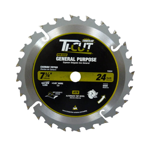 Sierra circular para madera 7.1/4 Timberline