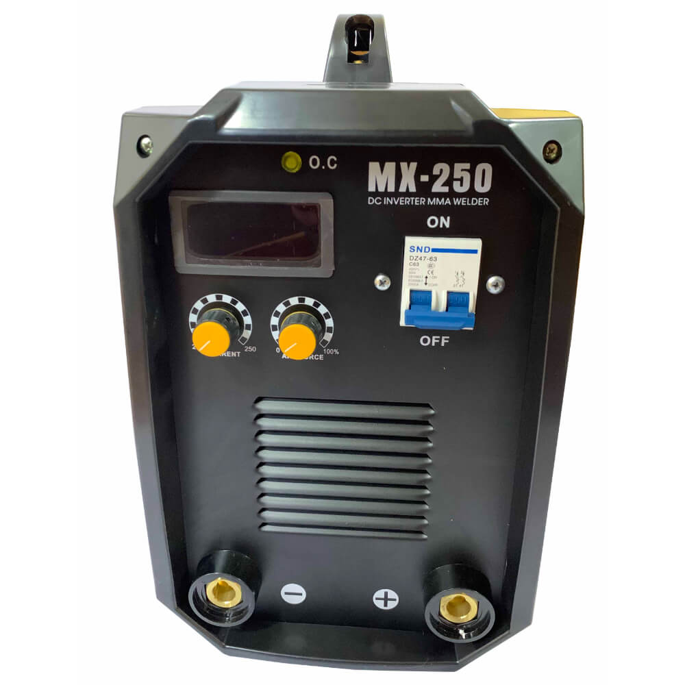 Soldador inversor digital 250 amperios 220 voltios MX-250