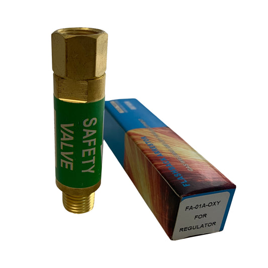 Supresor de retroceso de llama de oxigeno FA-01A-OXY