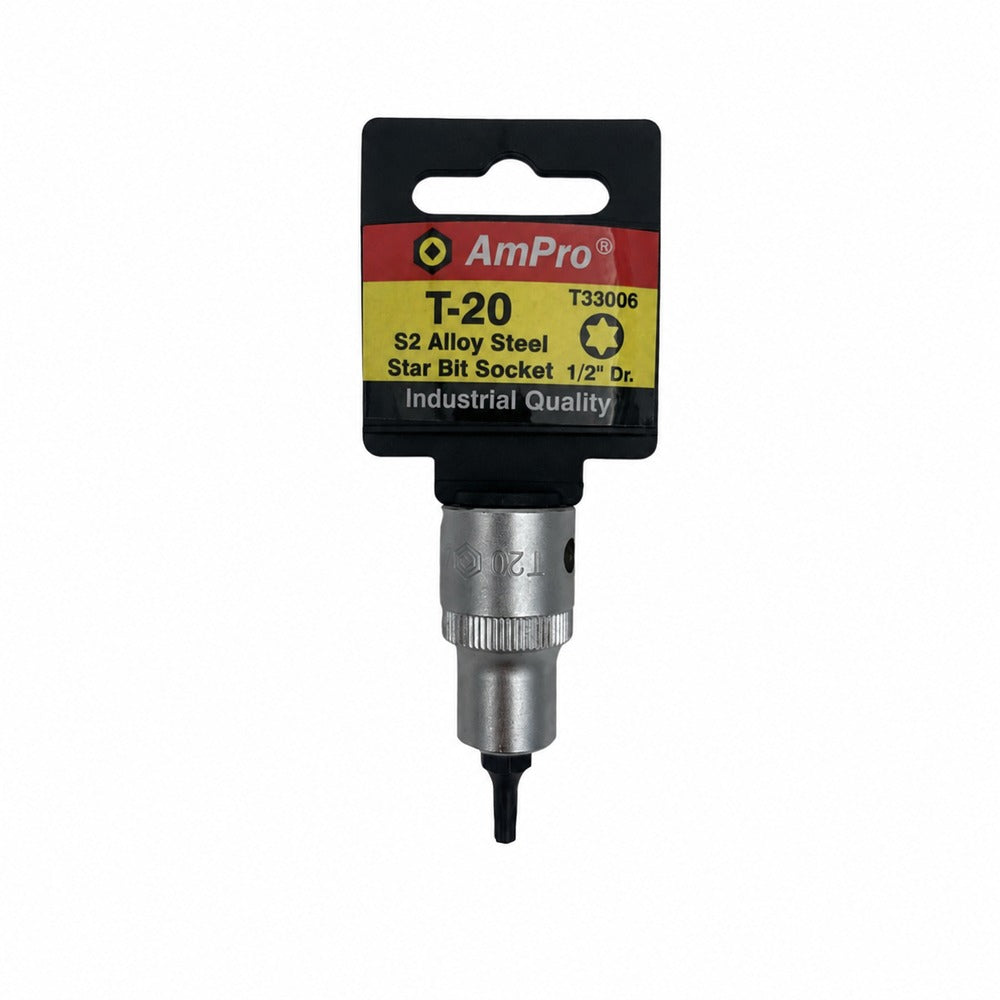 Copa torx corta cuadrante 1/2" Ampro