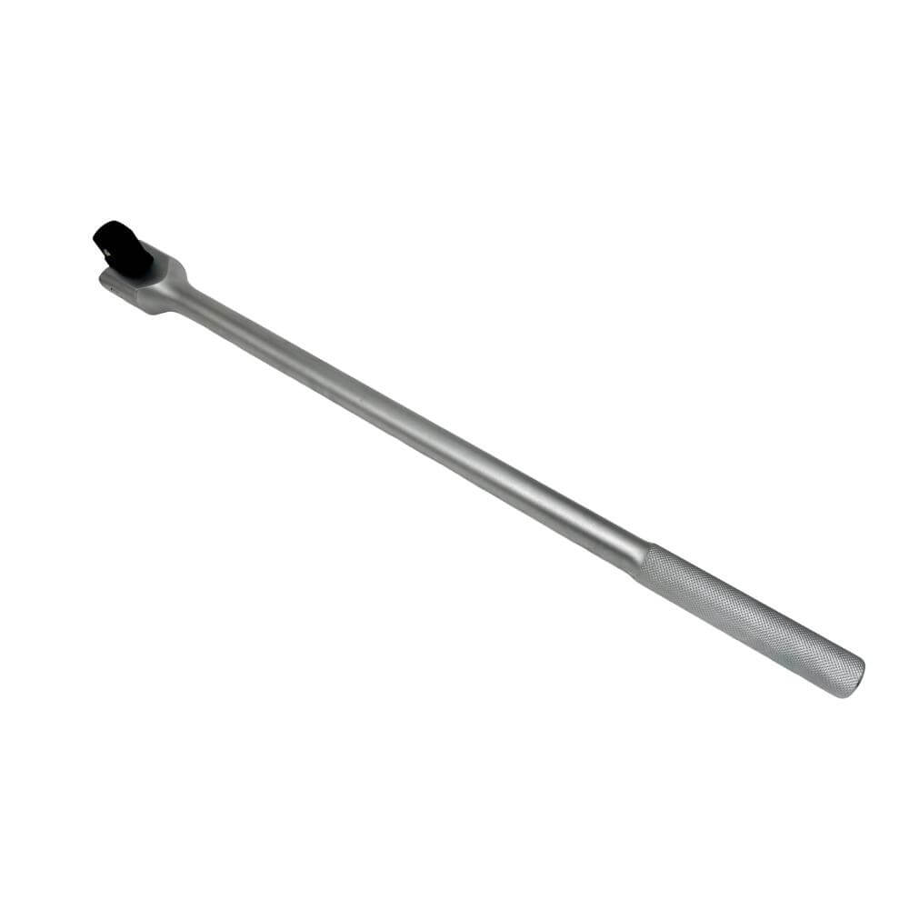 Volvedor flexible cromo satinado cuadrante Ampro