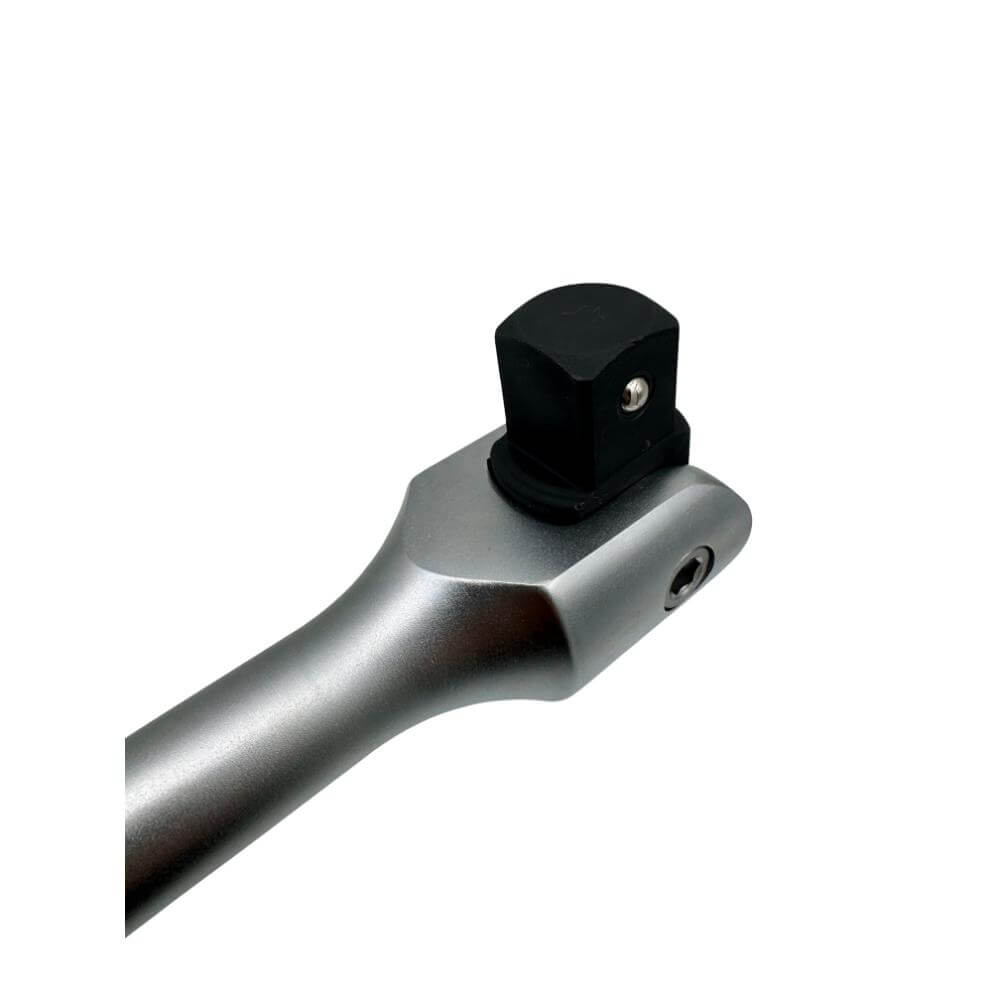 Volvedor flexible cromo satinado cuadrante Ampro