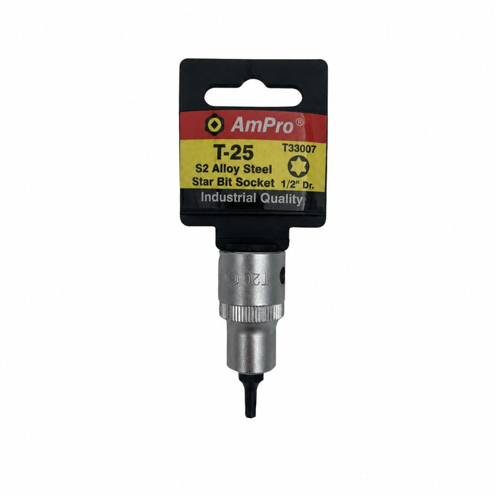 Copa torx corta cuadrante 1/2" Ampro
