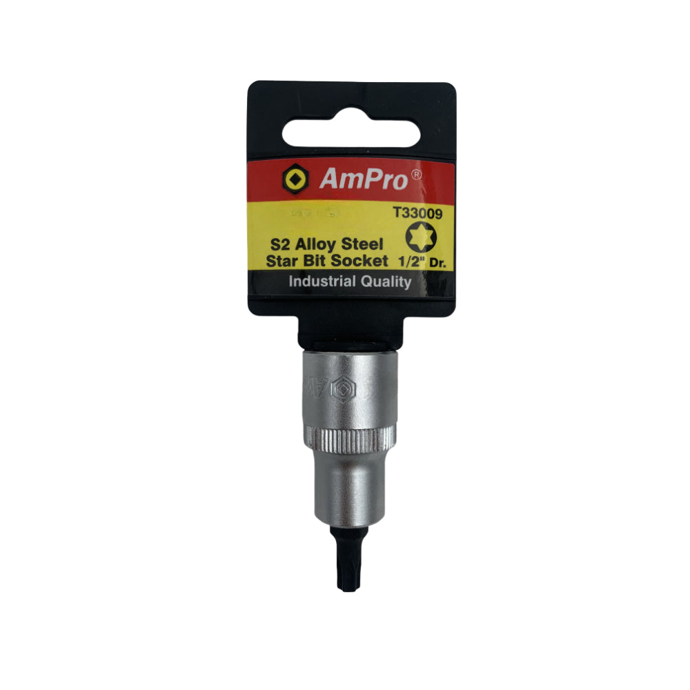 Copa torx corta cuadrante 1/2" Ampro