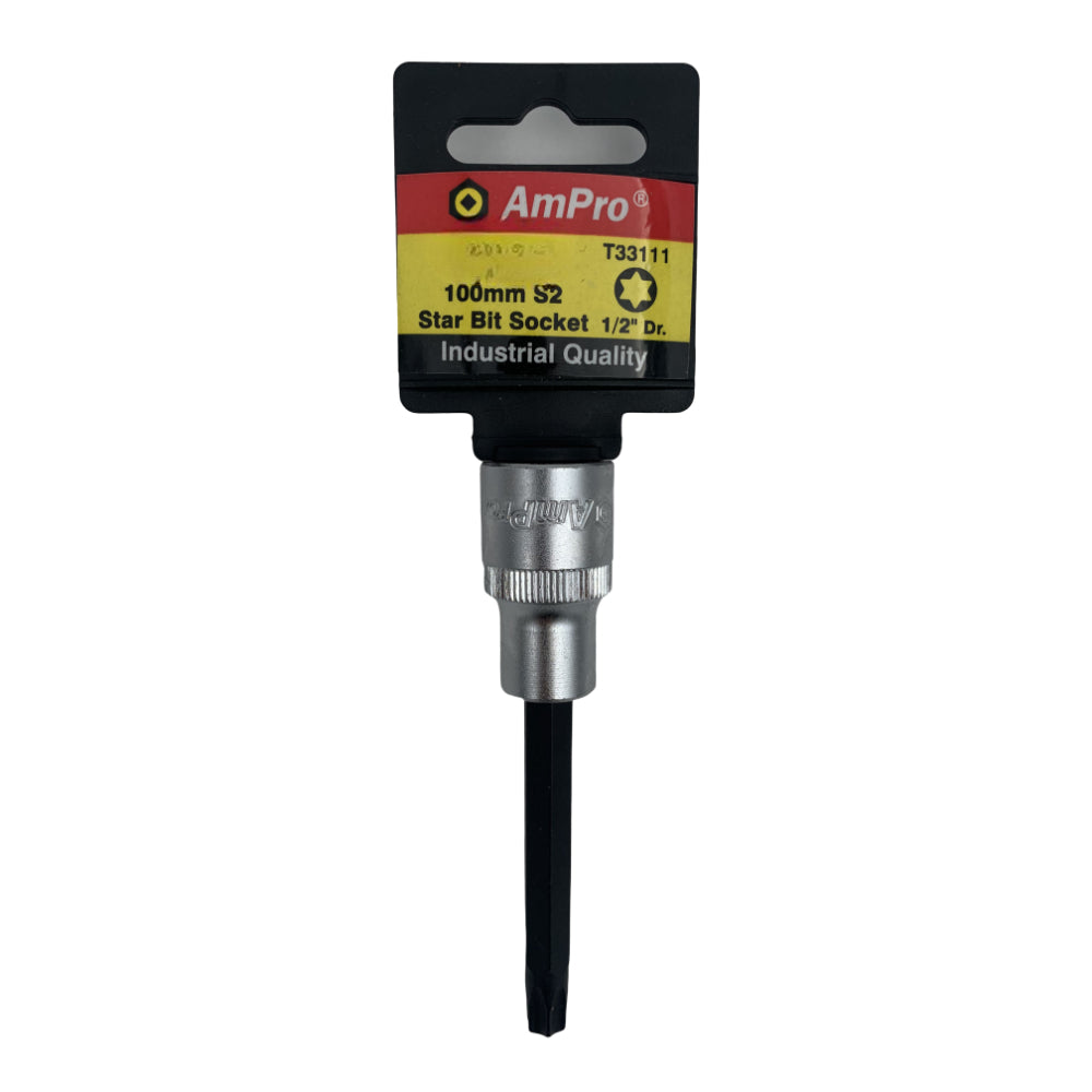 Copa torx larga cuadrante 1/2" Ampro