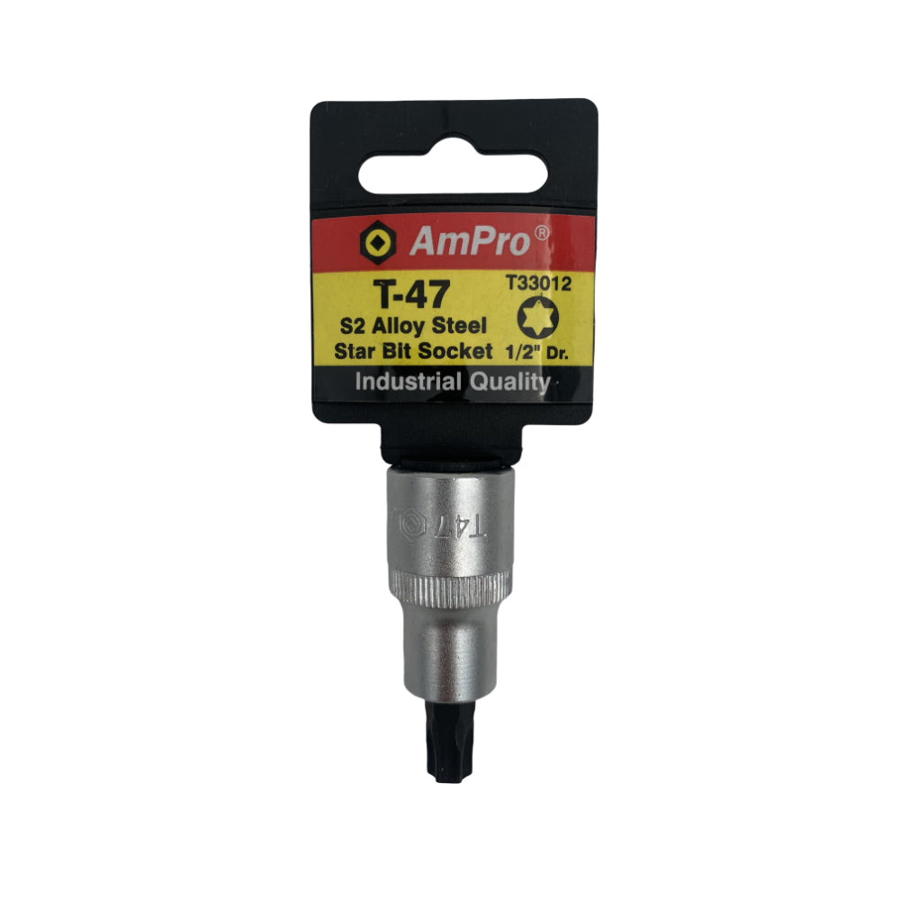 Copa torx corta cuadrante 1/2" Ampro