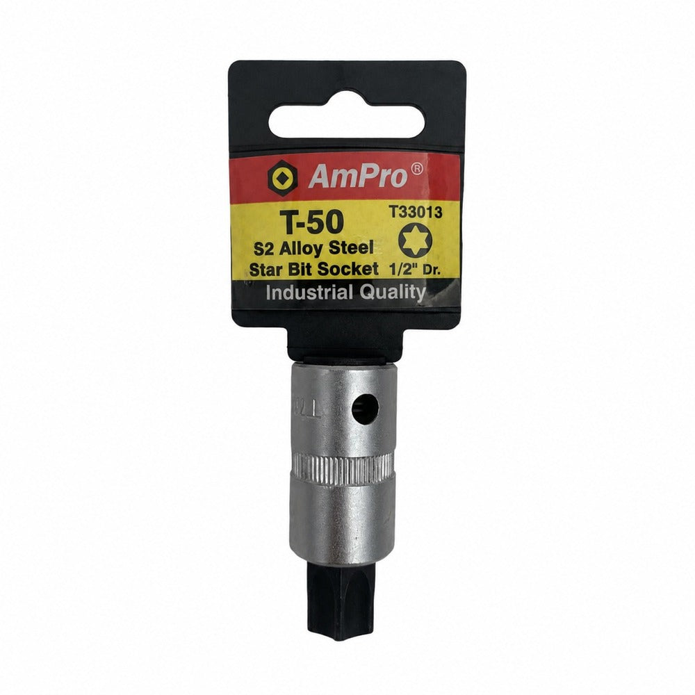 Copa torx corta cuadrante 1/2" Ampro
