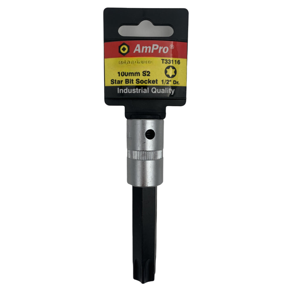 Copa torx larga cuadrante 1/2" Ampro