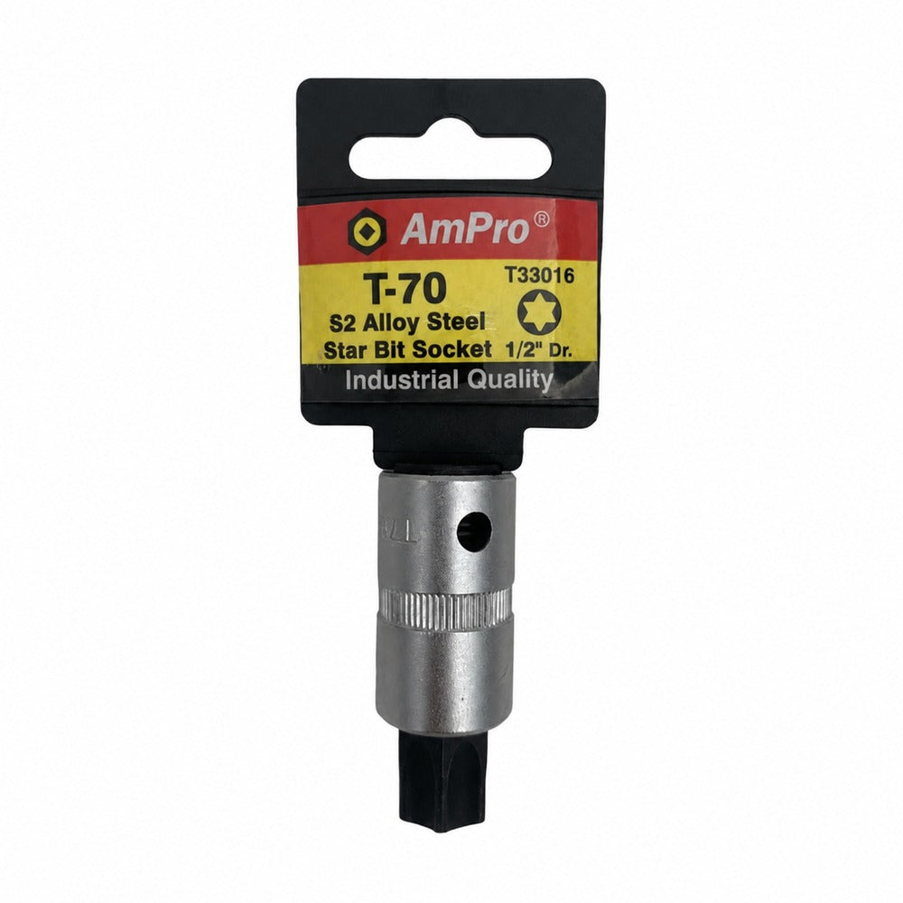 Copa torx corta cuadrante 1/2" Ampro
