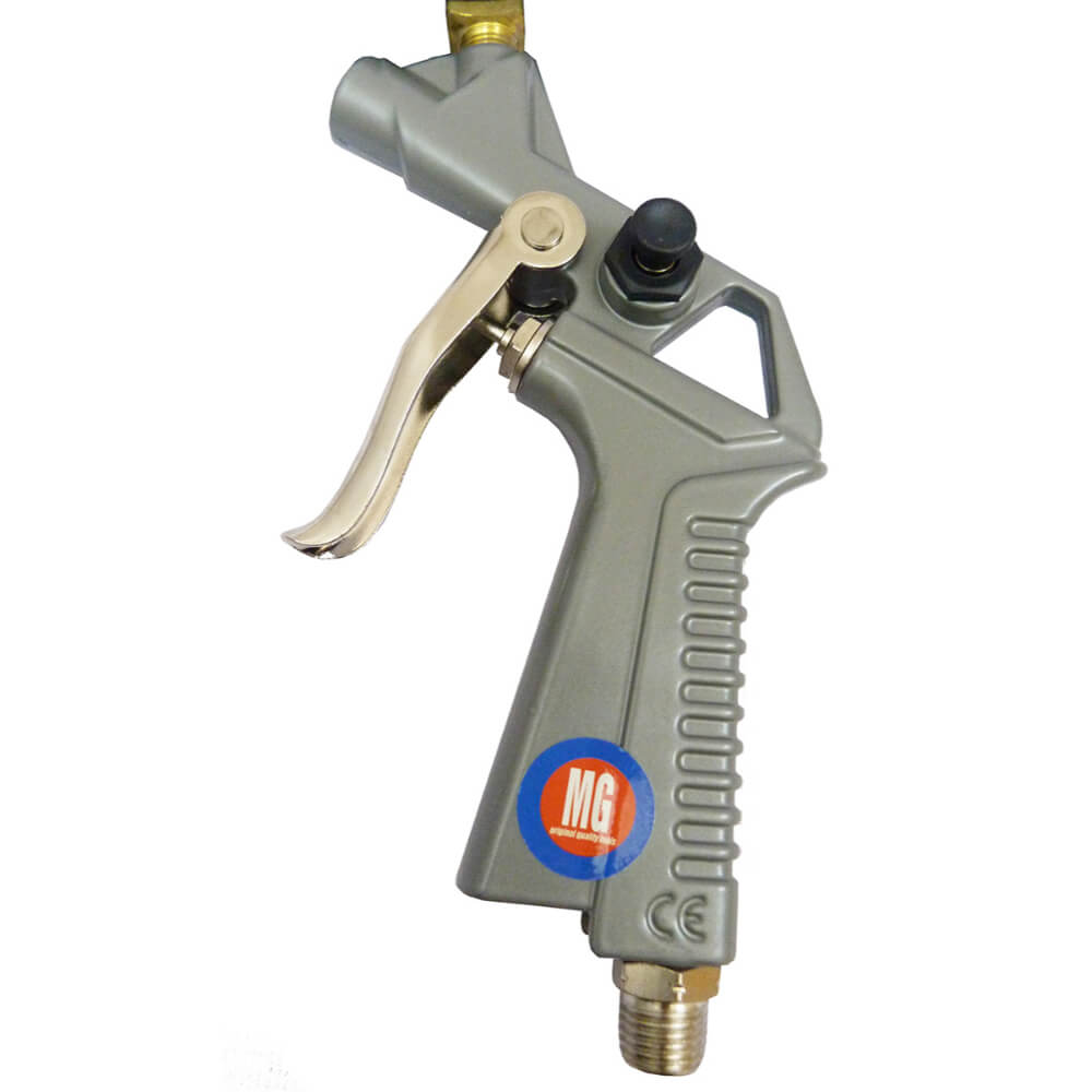 Inflador tipo pistola 170 libras con manometro y manguera TG-1 MG Wufu