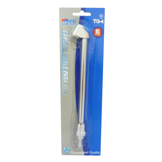 Válvula inflar neumático boquilla doble TG-4 MG Wufu