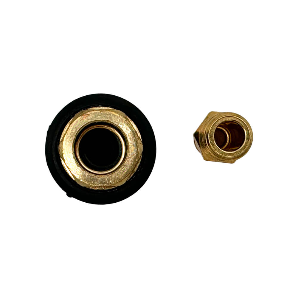 Acople rápido encauchetado 1/4 con fitting UQ-2+UQ-4 MG Wufu