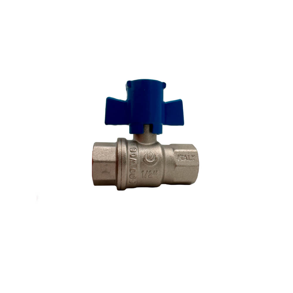 Valvula gas antifraude PN64 1/2 azul 20942N-ZBB Hydrosfer