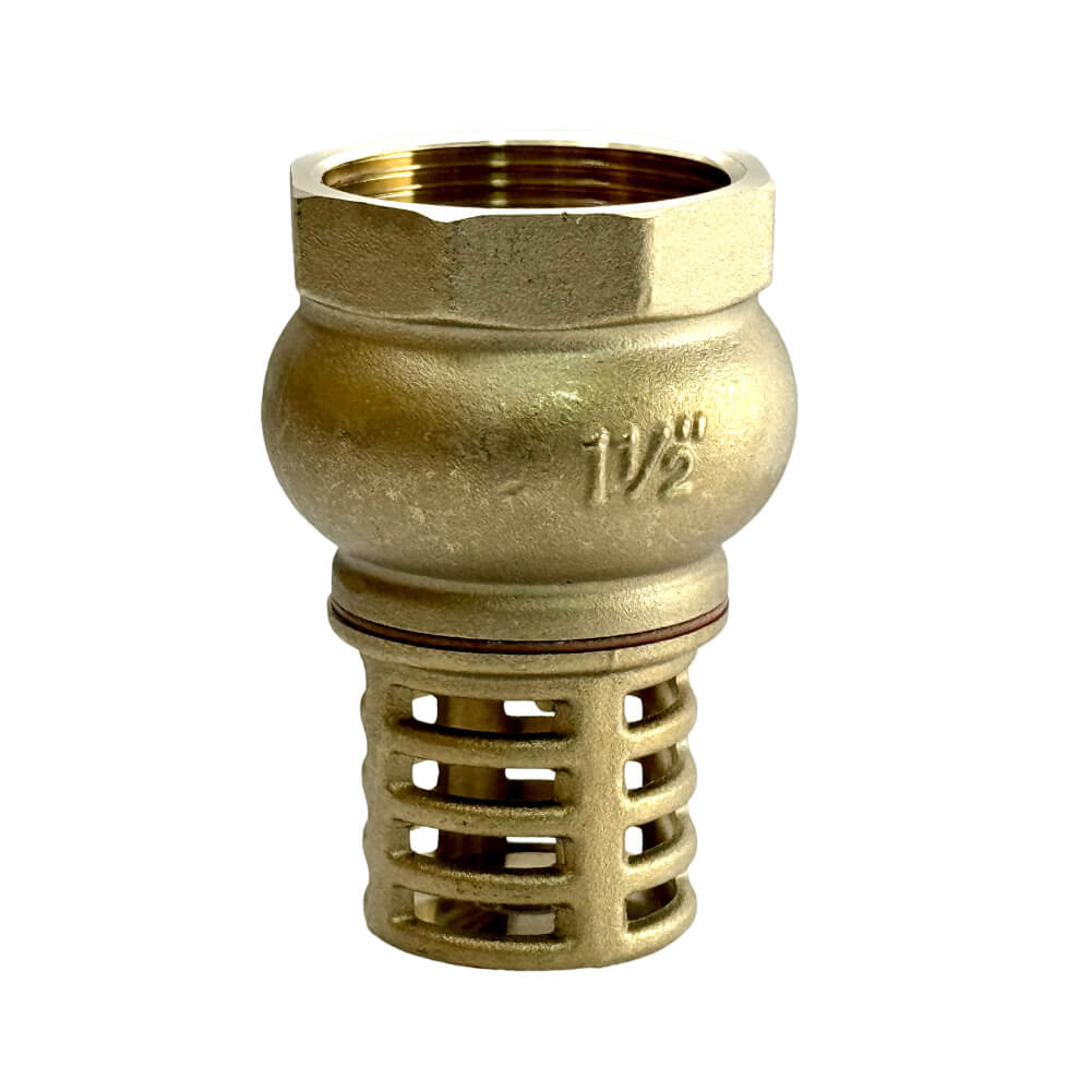 Valvula de pie con filtro PN16 en laton 24310H Hydrosfer