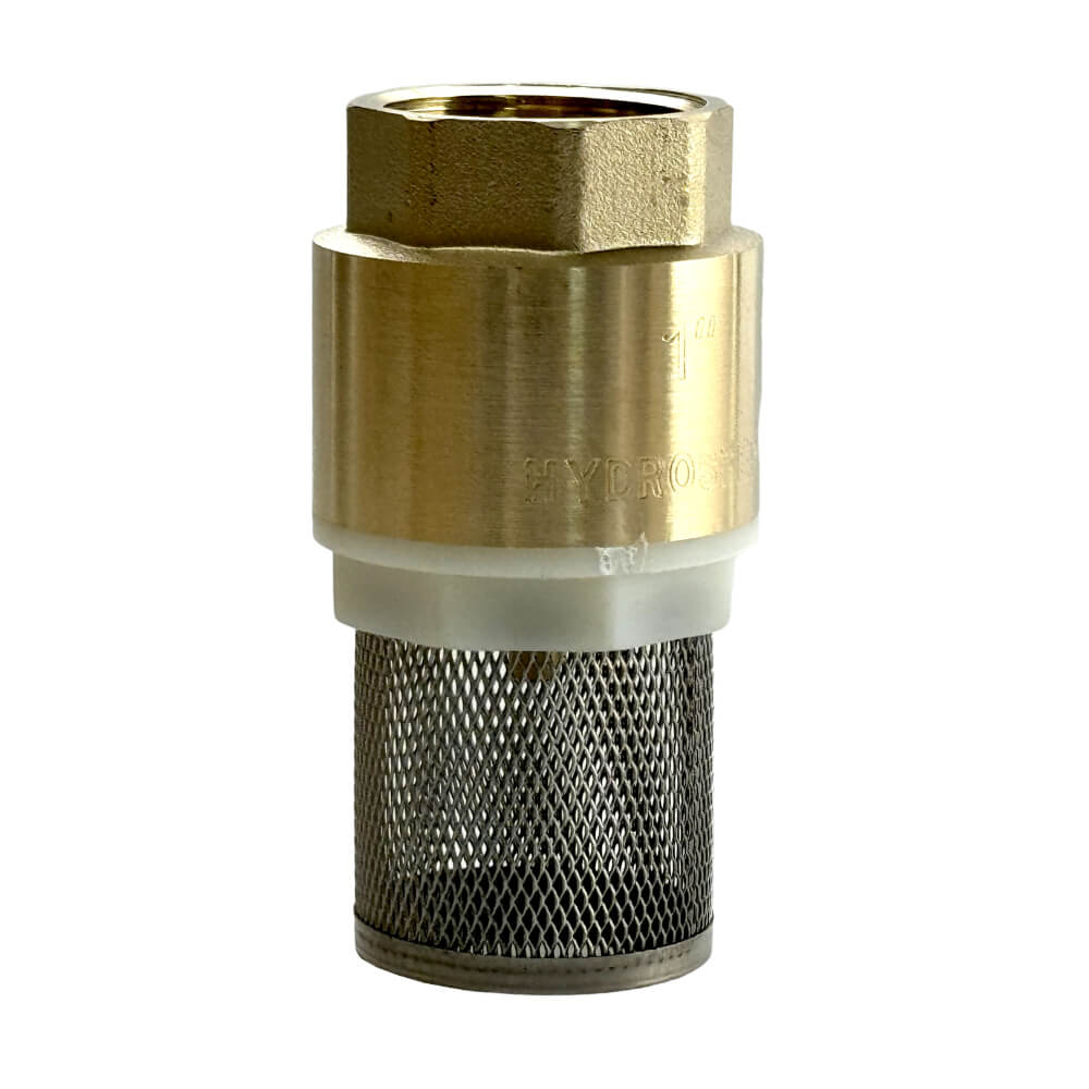 Valvula de pie con filtro PN16 canastilla metalica 24330h Hydrosfer