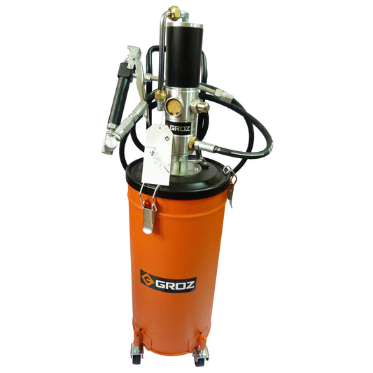 Engrasadora neumatica 30 libras con ruedas BGRP/15 Groz